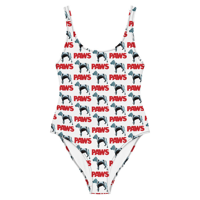 "PAWS" One-Piece Swimsuit