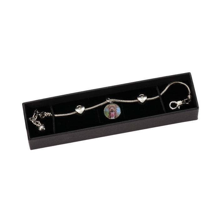 Charm Bracelet with Your Dog's Photo