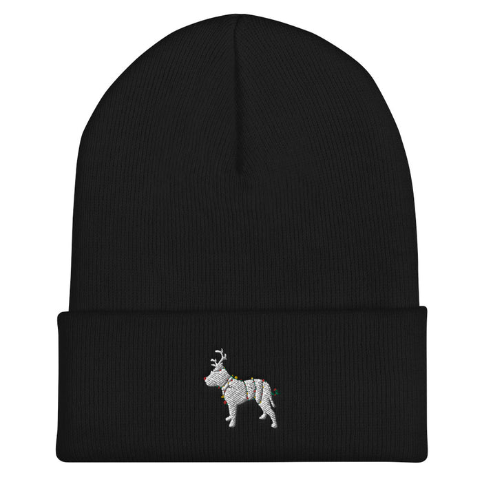Christmas Pitbull Beanie