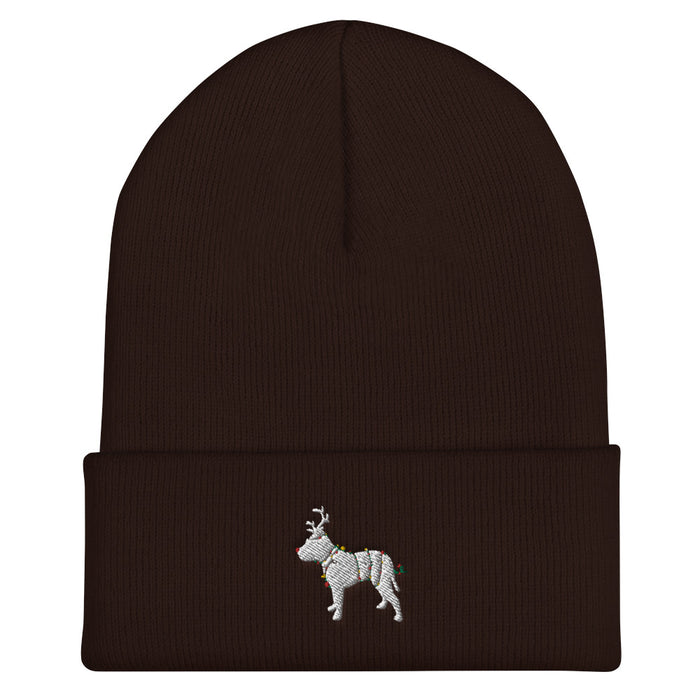 Christmas Pitbull Beanie