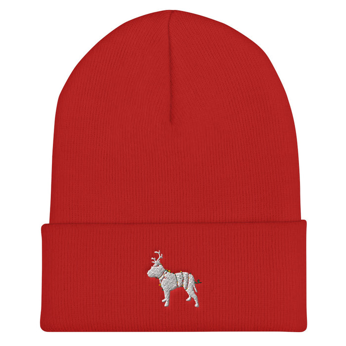 Christmas Pitbull Beanie