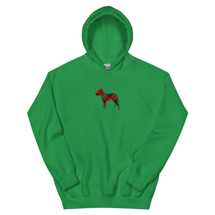 "Plaid Pittie" Hoodie