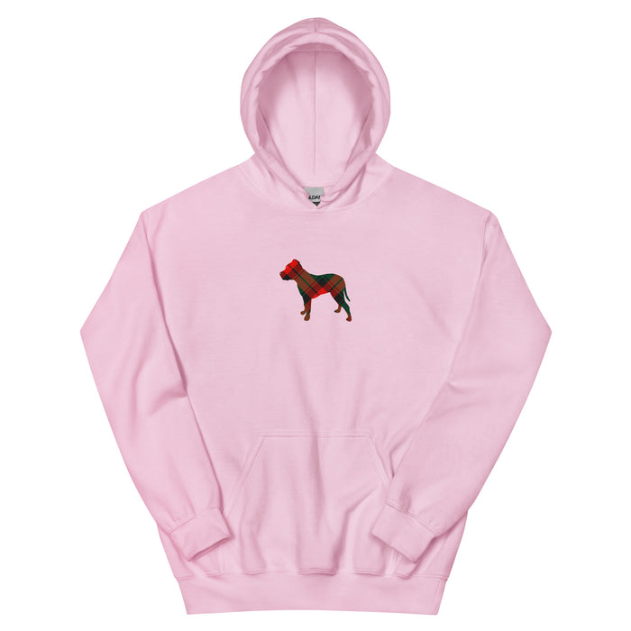 "Plaid Pittie" Hoodie