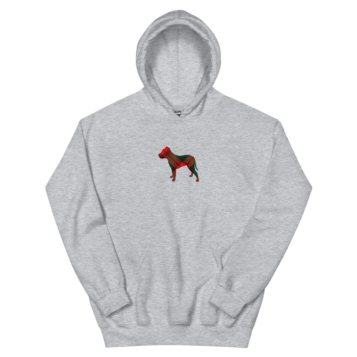 "Plaid Pittie" Hoodie