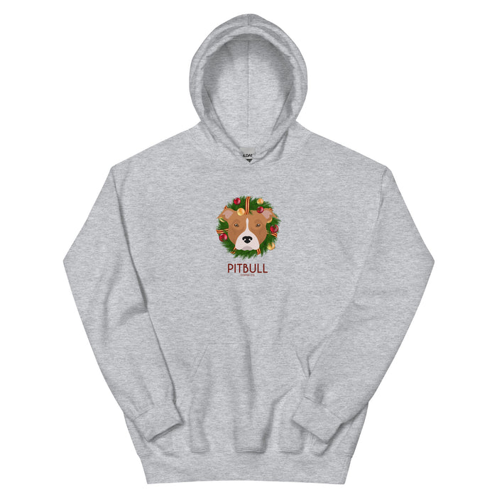 "Pittie Wreath" Hoodie