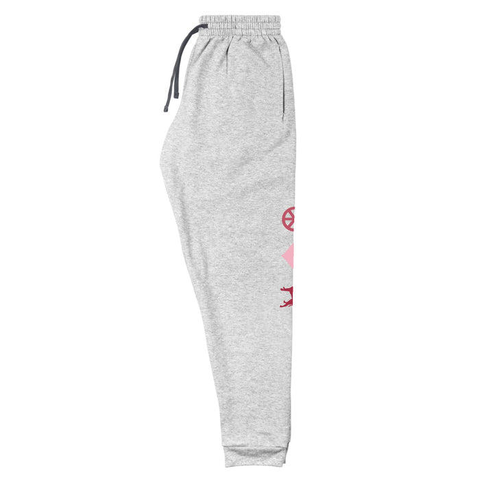 Peace, Love & Pittie Unisex Joggers