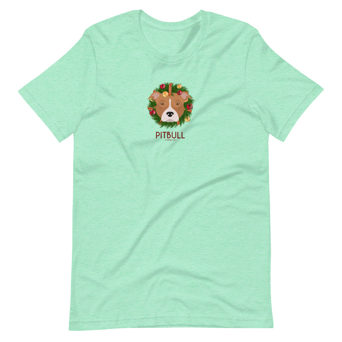 "Pittie Wreath" Tee